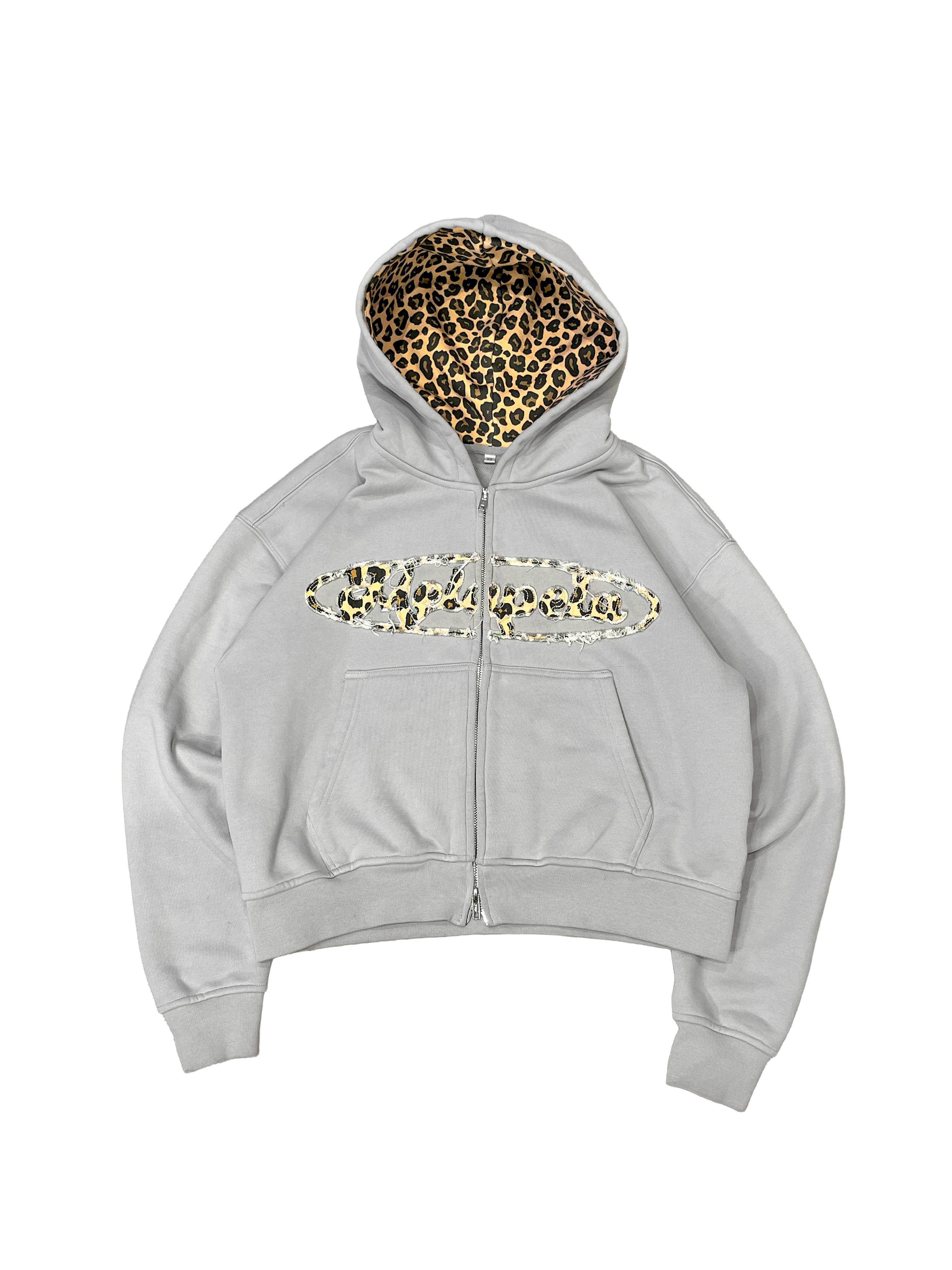 MASK OUT HOODIE (leopard version)